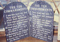 Marble 10 Commandments Tablet