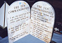 Marble 10 Commandments Tablet